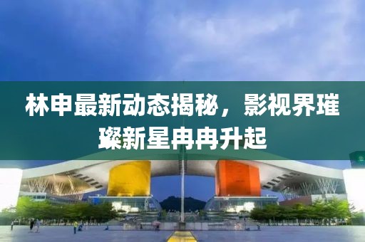 林申最新动态揭秘，影视界璀璨新星冉冉升起