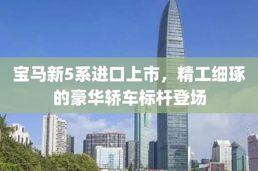 宝马新5系进口上市，精工细琢的豪华轿车标杆登场