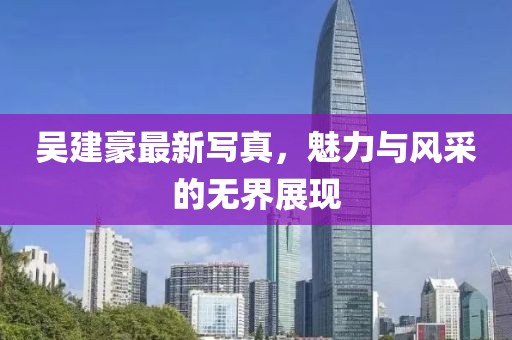 吴建豪最新写真，魅力与风采的无界展现