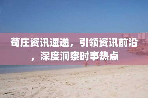 荀庄资讯速递，引领资讯前沿，深度洞察时事热点