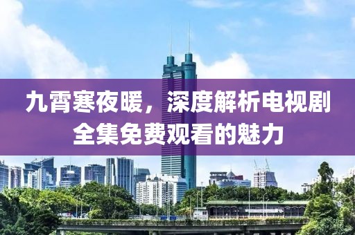 九霄寒夜暖，深度解析电视剧全集免费观看的魅力