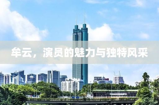 牟云，演员的魅力与独特风采