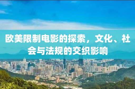 欧美限制电影的探索，文化、社会与法规的交织影响
