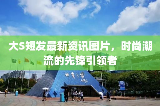 大S短发最新资讯图片，时尚潮流的先锋引领者
