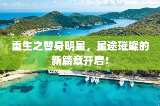 重生之替身明星，星途璀璨的新篇章开启！