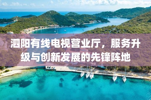 泗阳有线电视营业厅，服务升级与创新发展的先锋阵地