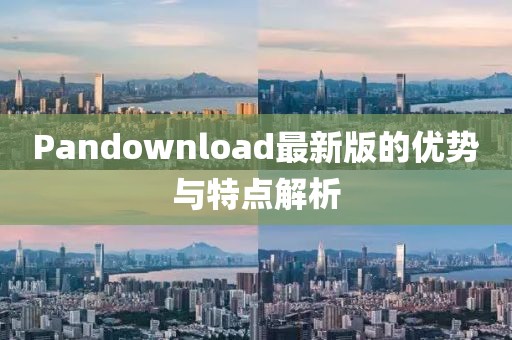 Pandownload最新版的优势与特点解析