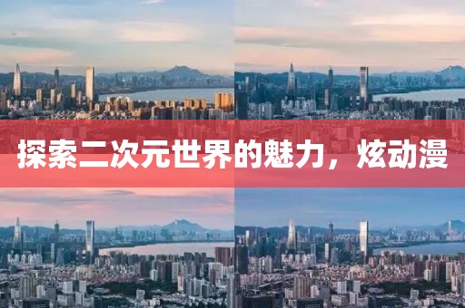 探索二次元世界的魅力，炫动漫