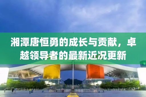 湘潭唐恒勇的成长与贡献，卓越领导者的最新近况更新