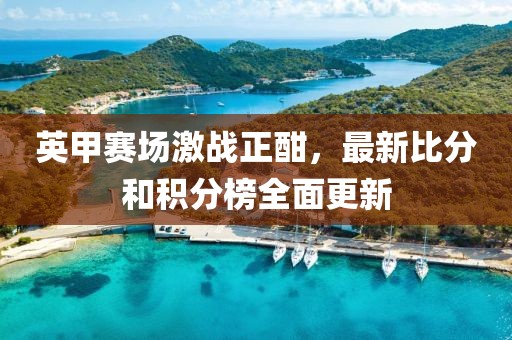 英甲赛场激战正酣，最新比分和积分榜全面更新