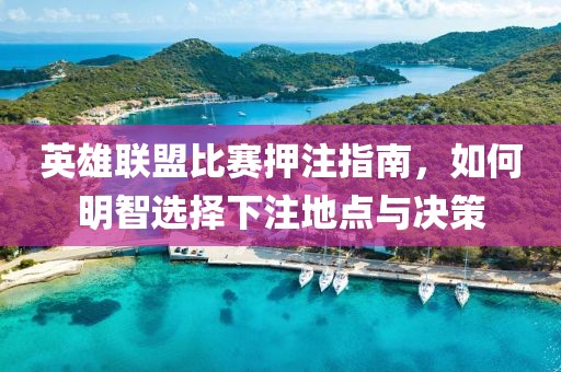 英雄联盟比赛押注指南，如何明智选择下注地点与决策