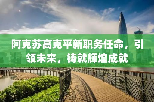 阿克苏高克平新职务任命，引领未来，铸就辉煌成就
