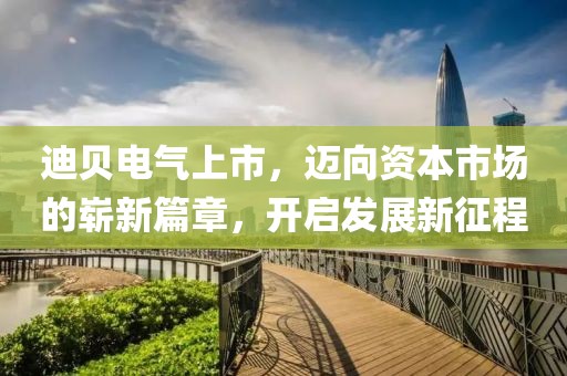 迪贝电气上市，迈向资本市场的崭新篇章，开启发展新征程