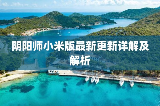 阴阳师小米版最新更新详解及解析