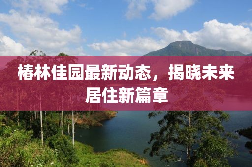椿林佳园最新动态，揭晓未来居住新篇章