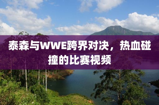 泰森与WWE跨界对决，热血碰撞的比赛视频