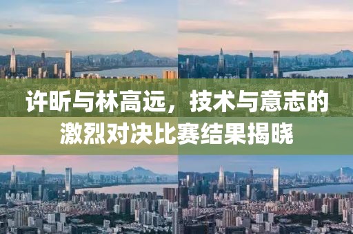 许昕与林高远，技术与意志的激烈对决比赛结果揭晓