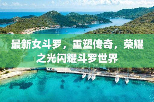 最新女斗罗，重塑传奇，荣耀之光闪耀斗罗世界