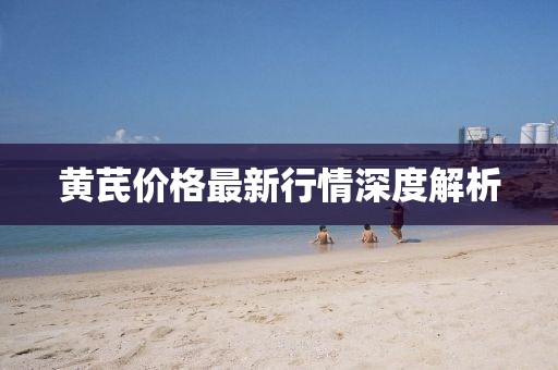 黄芪价格最新行情深度解析