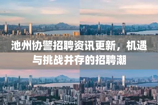 池州协警招聘资讯更新，机遇与挑战并存的招聘潮