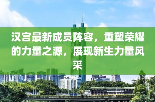 汉宫最新成员阵容，重塑荣耀的力量之源，展现新生力量风采