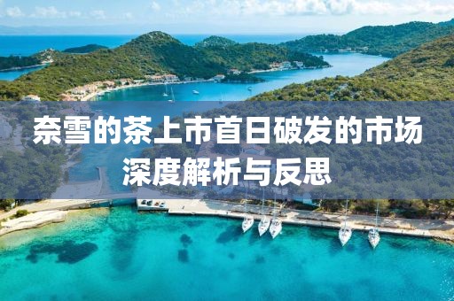 奈雪的茶上市首日破发的市场深度解析与反思