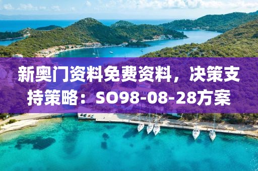 新奥门资料免费资料，决策支持策略：SO98-08-28方案