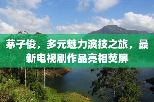 茅子俊，多元魅力演技之旅，最新电视剧作品亮相荧屏