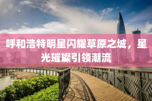 呼和浩特明星闪耀草原之城，星光璀璨引领潮流