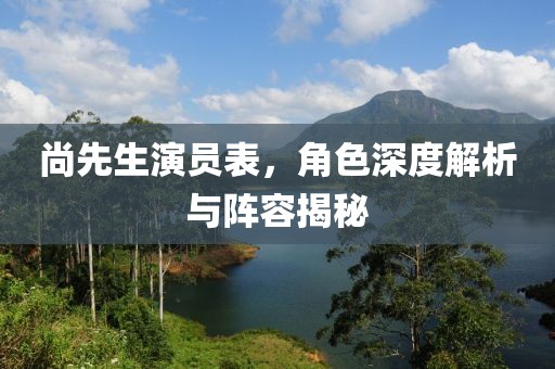尚先生演员表，角色深度解析与阵容揭秘