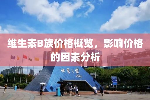 维生素B族价格概览，影响价格的因素分析