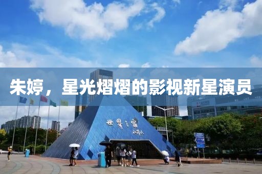朱婷，星光熠熠的影视新星演员