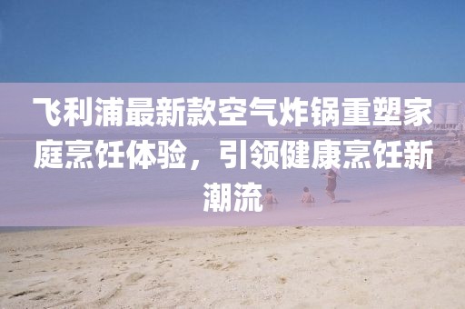 飞利浦最新款空气炸锅重塑家庭烹饪体验，引领健康烹饪新潮流