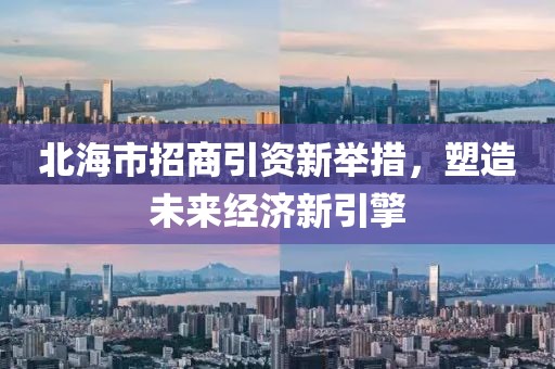 北海市招商引资新举措，塑造未来经济新引擎