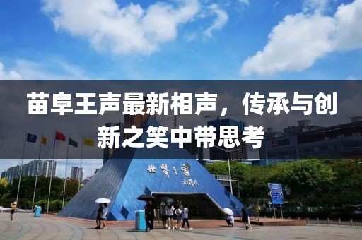 苗阜王声最新相声，传承与创新之笑中带思考