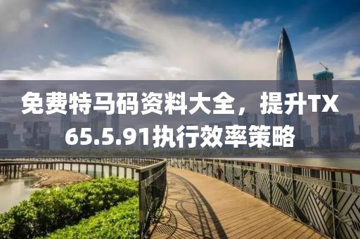 免费特马码资料大全，提升TX65.5.91执行效率策略