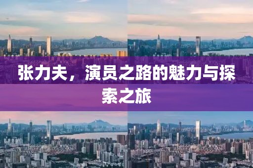 张力夫，演员之路的魅力与探索之旅