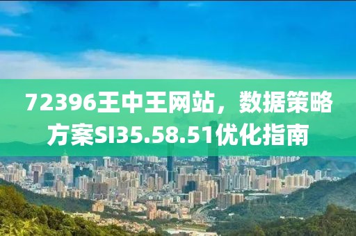 72396王中王网站，数据策略方案SI35.58.51优化指南