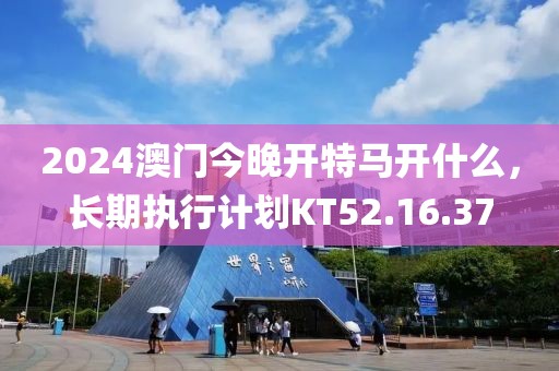 2024澳门今晚开特马开什么，长期执行计划KT52.16.37