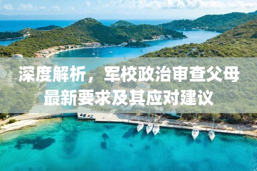 深度解析，军校政治审查父母最新要求及其应对建议