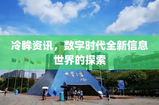 冷眸资讯，数字时代全新信息世界的探索