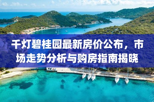 千灯碧桂园最新房价公布，市场走势分析与购房指南揭晓