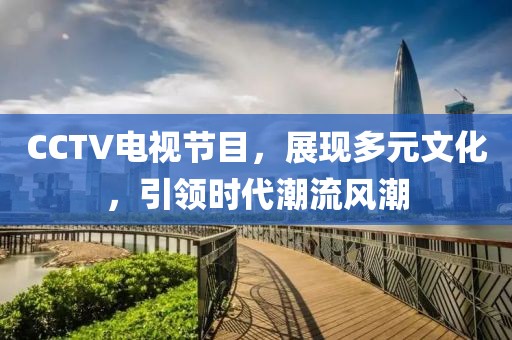 CCTV电视节目，展现多元文化，引领时代潮流风潮