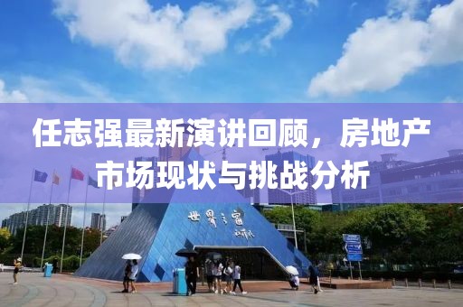 任志强最新演讲回顾,房地产市场现状与挑战分析