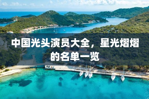 中国光头演员大全,星光熠熠的名单一览