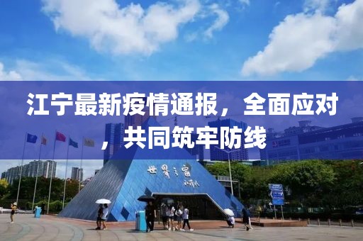 江宁最新疫情通报,全面应对,共同筑牢防线