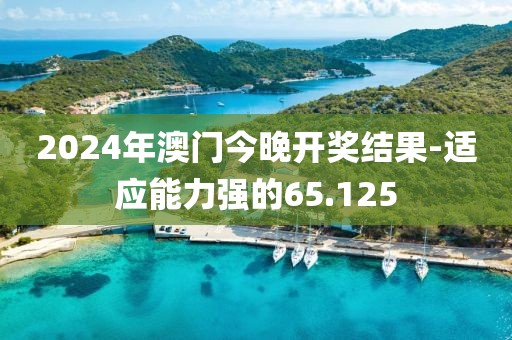 2024年澳门今晚开奖结果-适应能力强的65.125