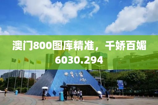 澳门800图库精准，千娇百媚6030.294