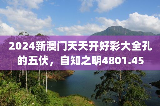2024新澳门天天开好彩大全孔的五伏，自知之明4801.45