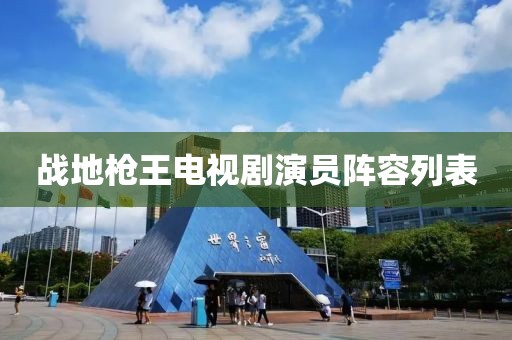 战地枪王电视剧演员阵容列表